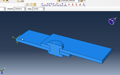 آموزش بررسی استحکام اتصالات  روی هم  پرچ شده با نرم افزار آباکوس